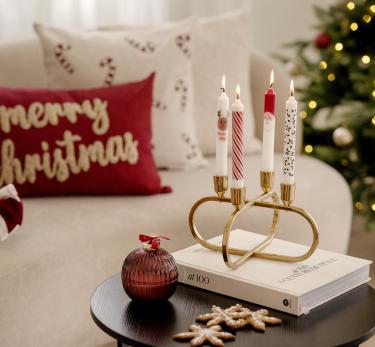 Adventstake Leona på sofabord