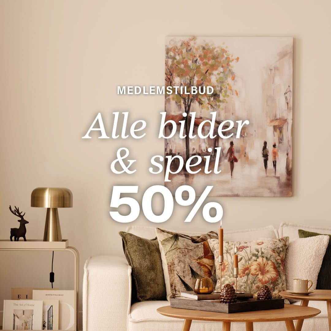 Bilder og speil tilbud banner