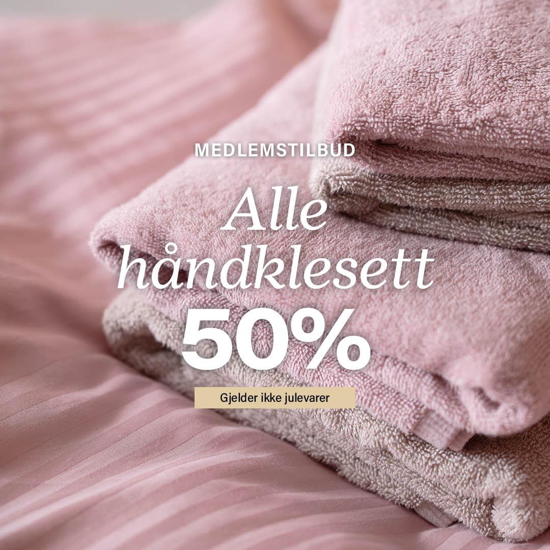 Håndklesett tilbud