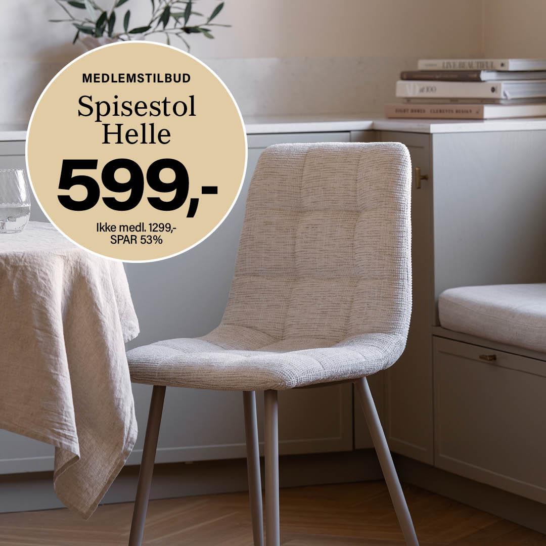 Stol Helle tilbud