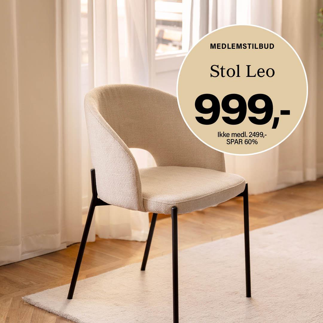 Stol Leo tilbud