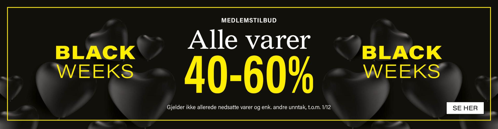 Black Week banner desktop