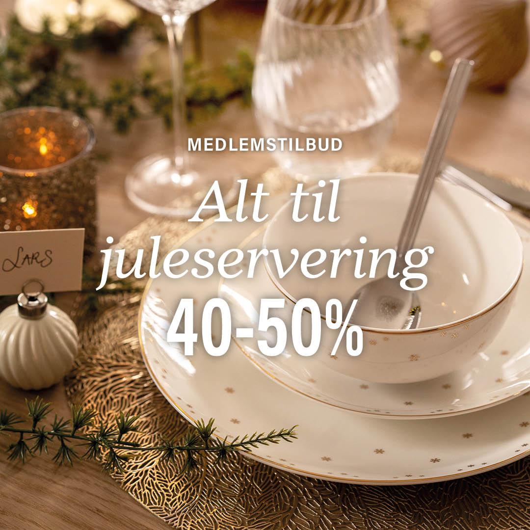 Juleservering tilbud