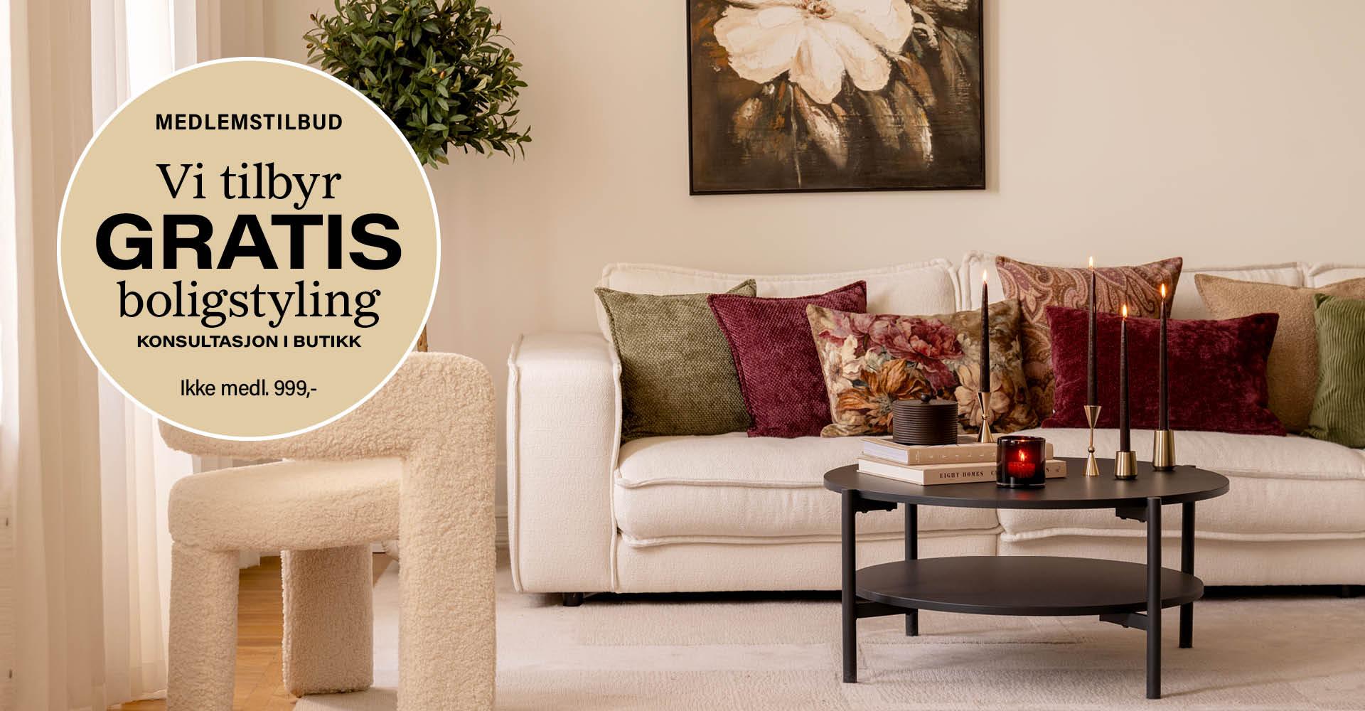 Boligstyling hos Kremmerhuset