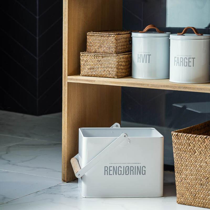 Oppbevaring, kurver og bokser til badet