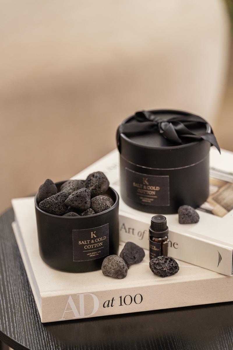 Duftstener på interiørbok