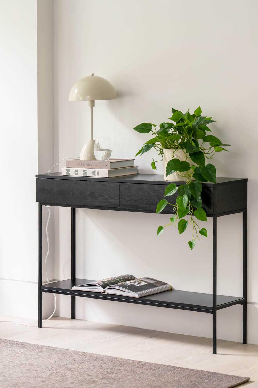 Konsollbord med skuff