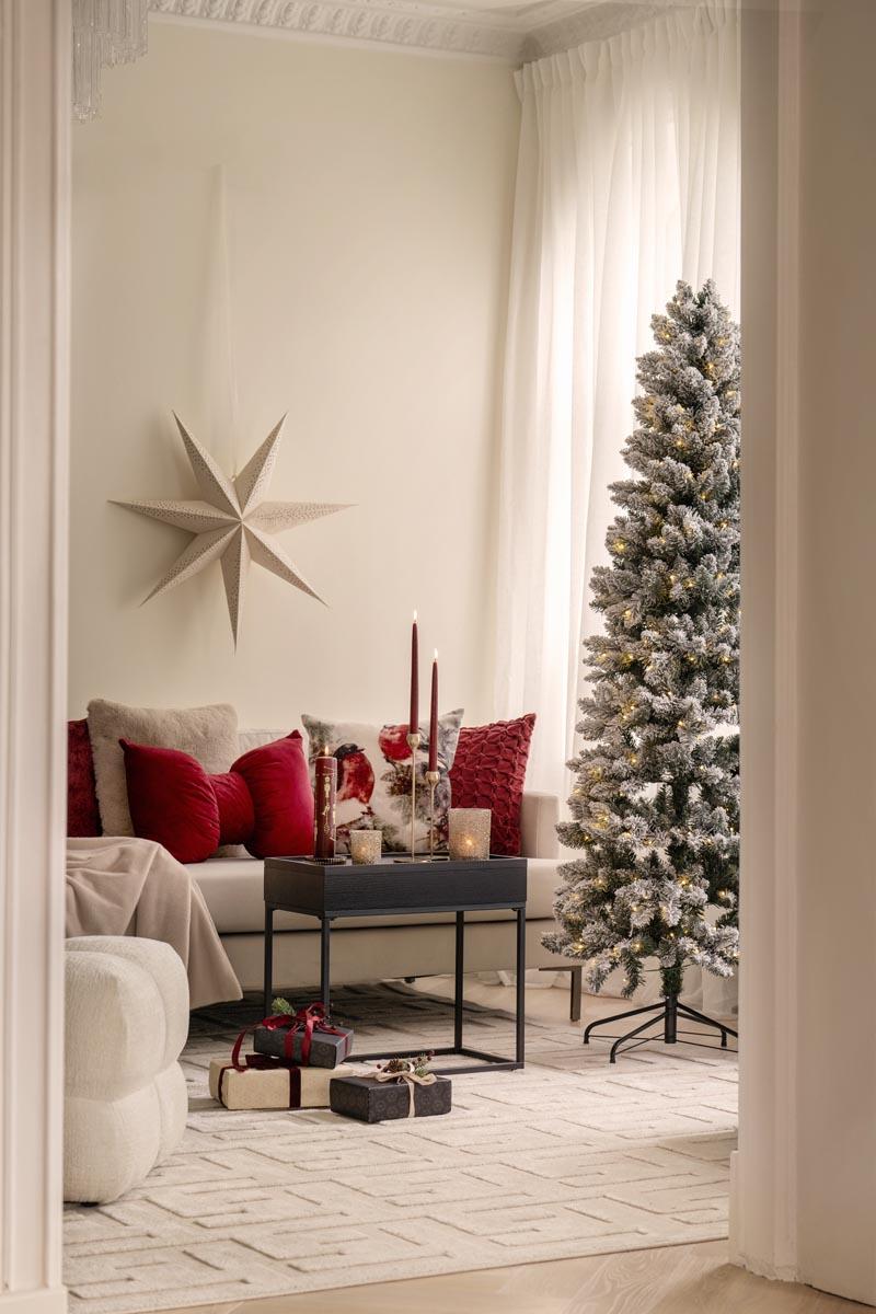 Trdisjonel julestue i rødt