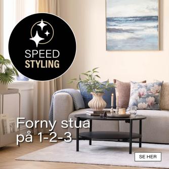 Speed styling av stua