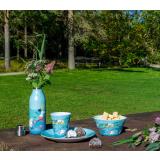 Moomin playing on the beach