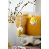 to tovede kyllinger henger sammen på en gren