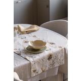 Løper vårblonst med servise ada og skål pia