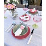 Uteservise i melamin