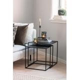 Kronelys i kronelysestake på konsollbord