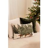 Putetrekk kjelke i sofa med andre puter