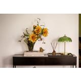 Vase i farget glass