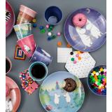 Mummi asjett til mat og perle