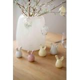 Dekor kanin i flere farger og størrelser