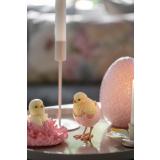 Påskekyllinger på lysfat