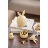 Påskeskål med lokk med godis