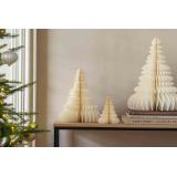 Papirtre creme i tre størrelser på naima hylle