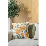 Putetrekk appelsin og cille i sofakrok