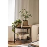Potte Zen i to størrelser på sidebord med eføy og gren plante