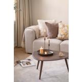 Sidebord Yana i gul og beige stue