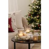 sofabord stylet ned lykt billie og lysholde glitter med girlander of fugl Lina