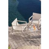 Utemøbel Siena sett av 3, beige