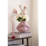 Vase lips og lysestake lips på konsollbord ethan