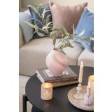 Lyslykt på sofaebord med lysestake bubble og tuli