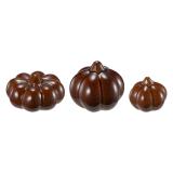 Gresskar i eske 3 pk brun