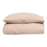 Sengesett Flanell Solid 140*200 cm beige