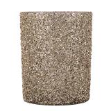 Lyslykt Glitter Gull 12,5cm