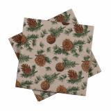 Serviett Kongle Beige