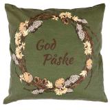 Putetrekk vårkrans 48x48cm