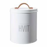 vaskepulverboks til hvitt tøy