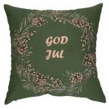 Putetrekk God Jul krans 48x48 cm