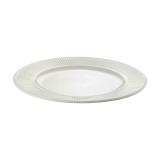 Hvit middagstallerken