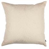 Putetrekk Gren brodert 48x48cm offwhite