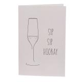 kort med sip sip hooray