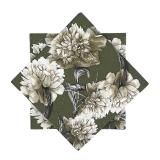 Serviett Hydrangea Grønn