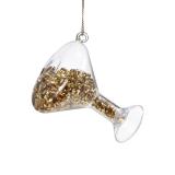 Julekule champagneglass