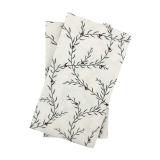 Serviett julegren hvit