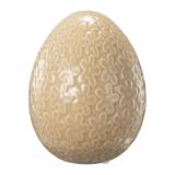 Dekoregg blomster 11,3 cm gul