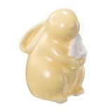 Dekorhare med blomst