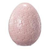 Dekoregg blomster 9 cm rosa