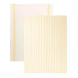 Kjøkkenhåndkle Georg 50x70 sett gul