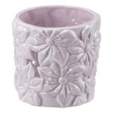 Telysholder Lilla blomst 8,6 cm